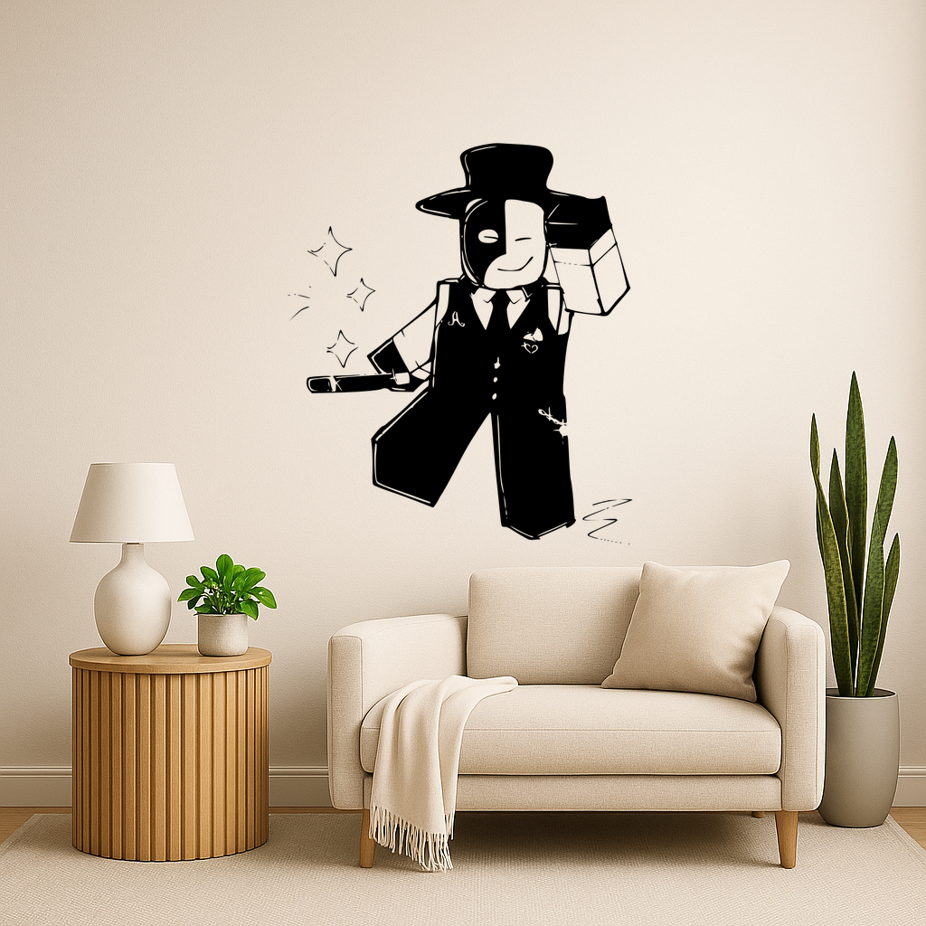🔝 Roblox Top Hat・ 3D File for 3D printing・Cults
