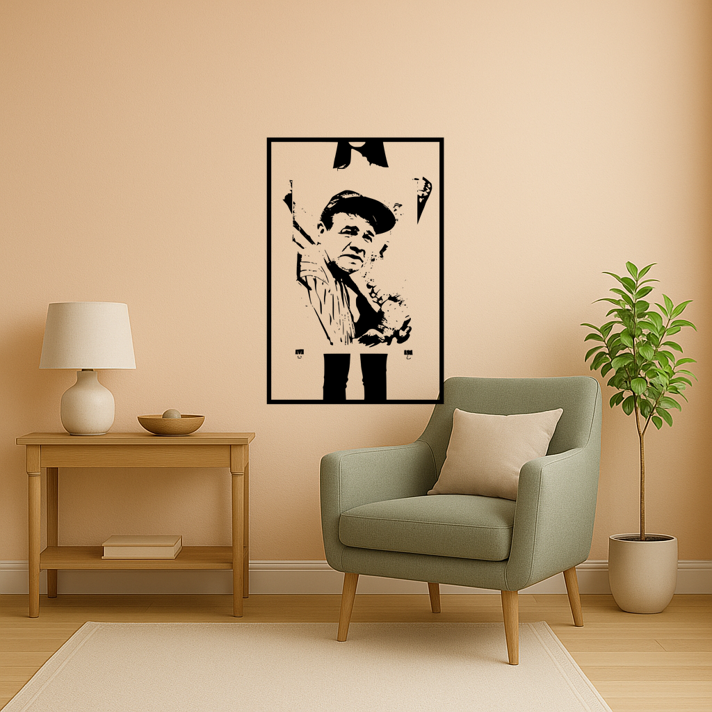 🆕 Babe Ruth Babe Ruth 1927 New York Yankees Team Wall Art Framed・ 3D ...
