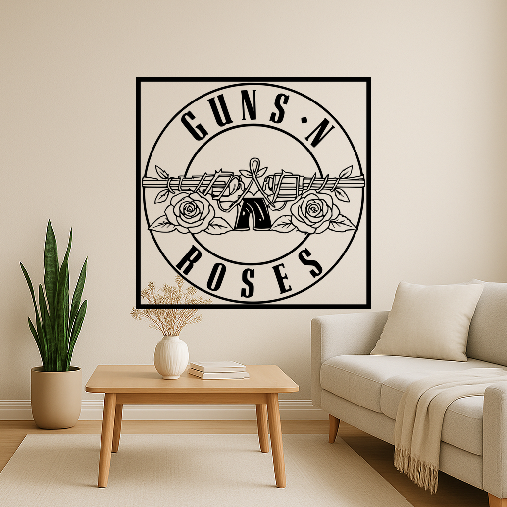 🎨 Guns N' Roses Guns N Roses Dizzy Reed Wall Art Framed・ 3D File for 3D ...