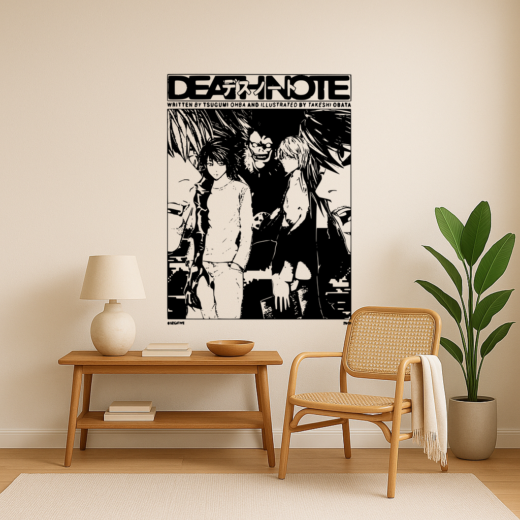 👤 Death Note A List Of S Inspired By Death Note・ 3D File for 3D ...
