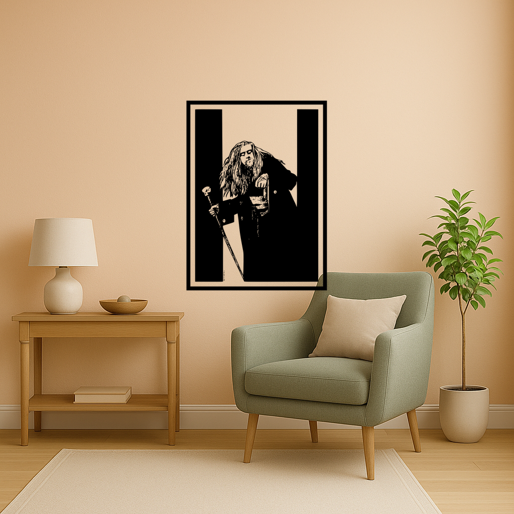 Rob Picture Frame 🧟 Rob Zombie Rob Zombie Wall Art Framed・Archivo 3D para Impresión 3D・Cults