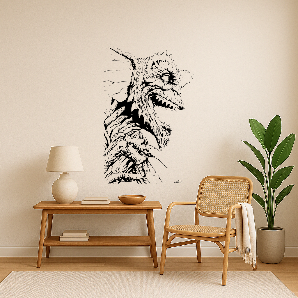 🎨 Gremlins Randall Peltzer Wall Art Framed・ 3D File for 3D printing・Cults