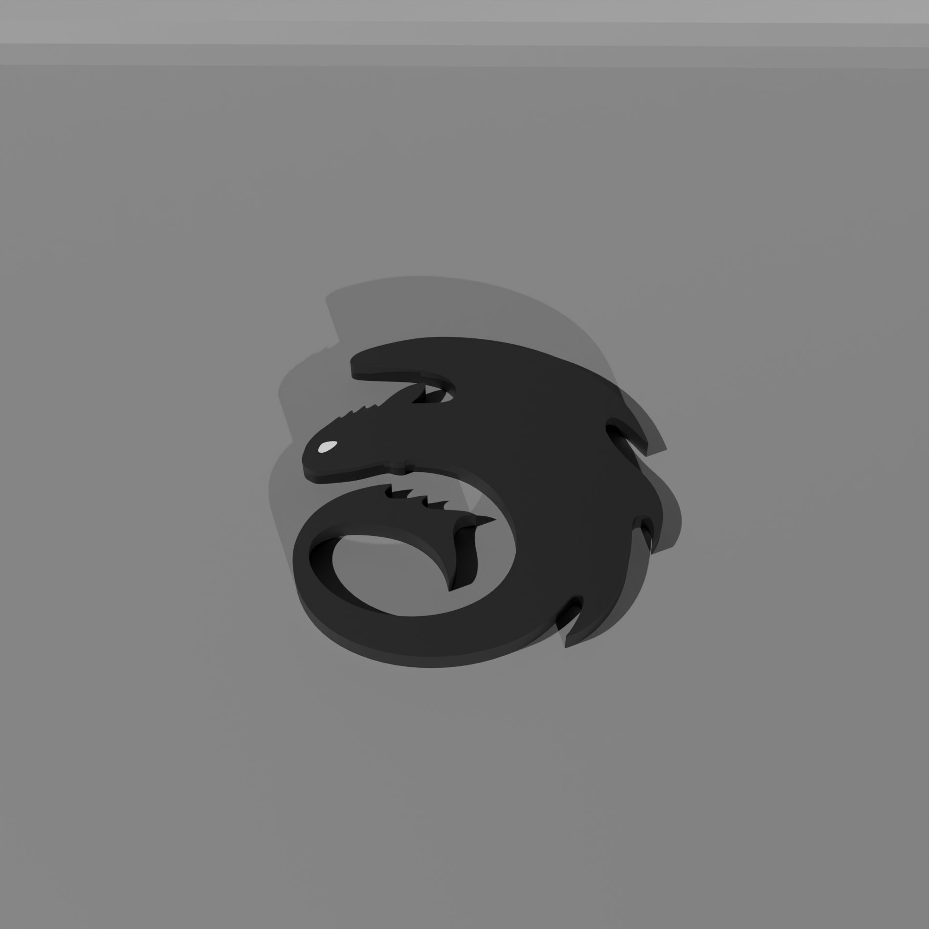 🚆 How To Train Your Dragon Toothless - Wall Art Multicolor・ 3D File for ...
