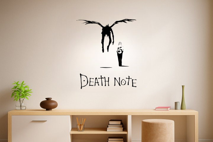 Mano Death Note Death Note Kiras Mano Con Una Death Note・Archivo 3D para Impresión 3D・Cults