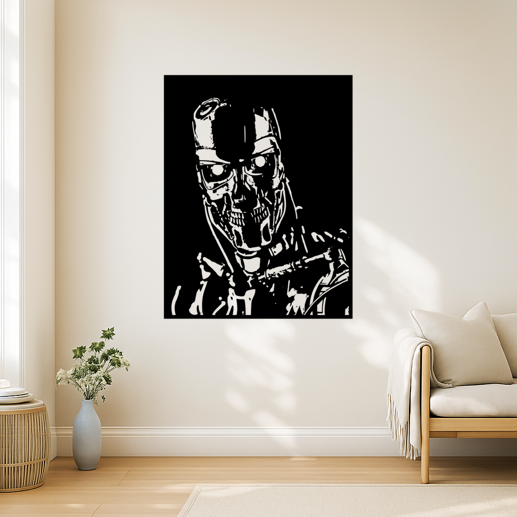 Terminator Applique 🎨 The Terminator The Terminator The Terminator 2 Judgment Day Steel ...