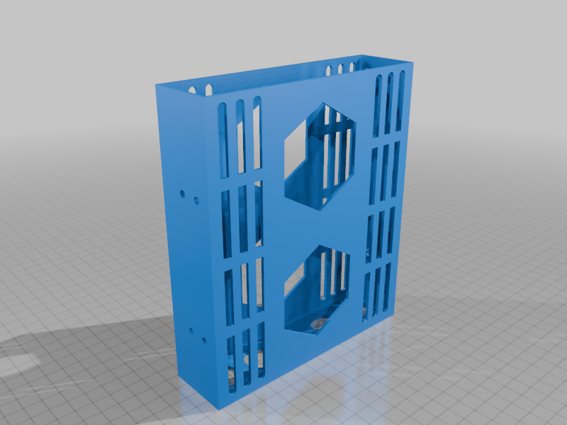 System Case Frame Drawing Free 3D file 5.25