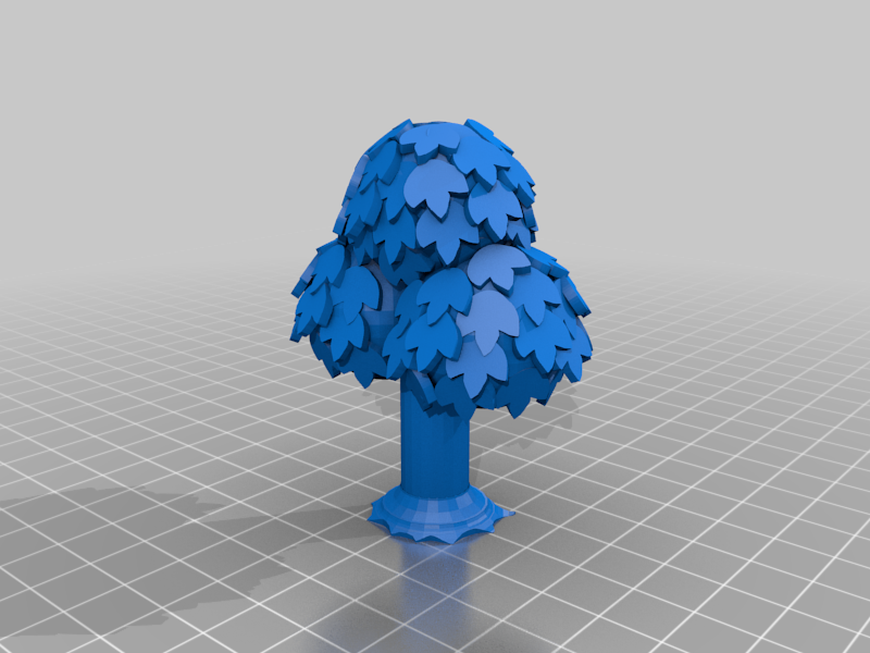 Free 3D file Animal Crossing Tree 🌳・3D printing design to download・Cults