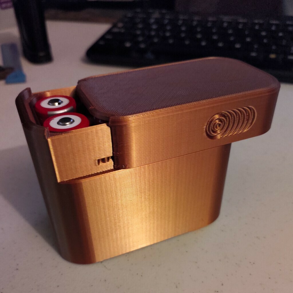 Free 3D file Battery Box For 18650s 🔋 ・3D printable model to download・Cults