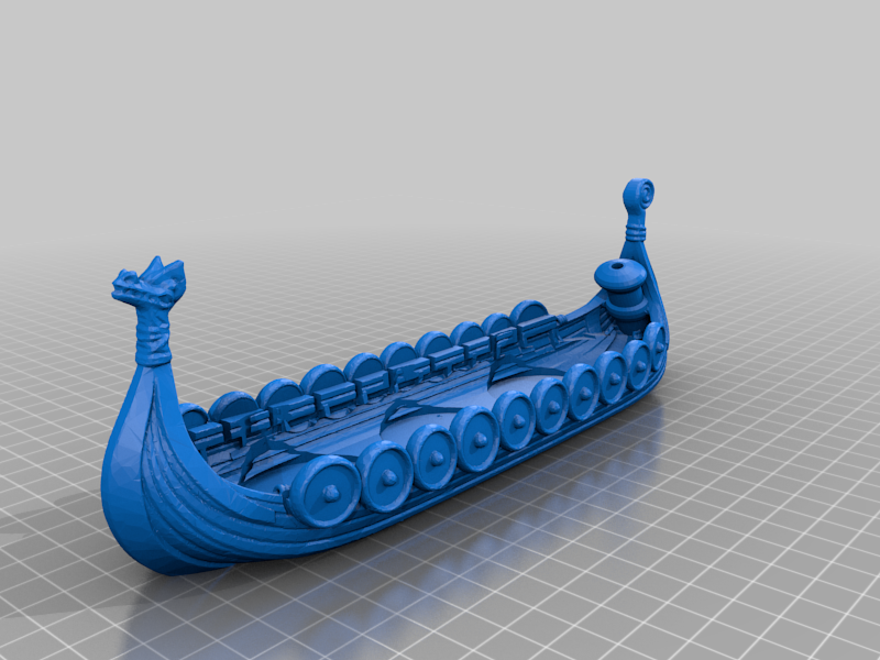 🚢 Viking Ship Shot Glass Holder・Free 3D File for ・Cults