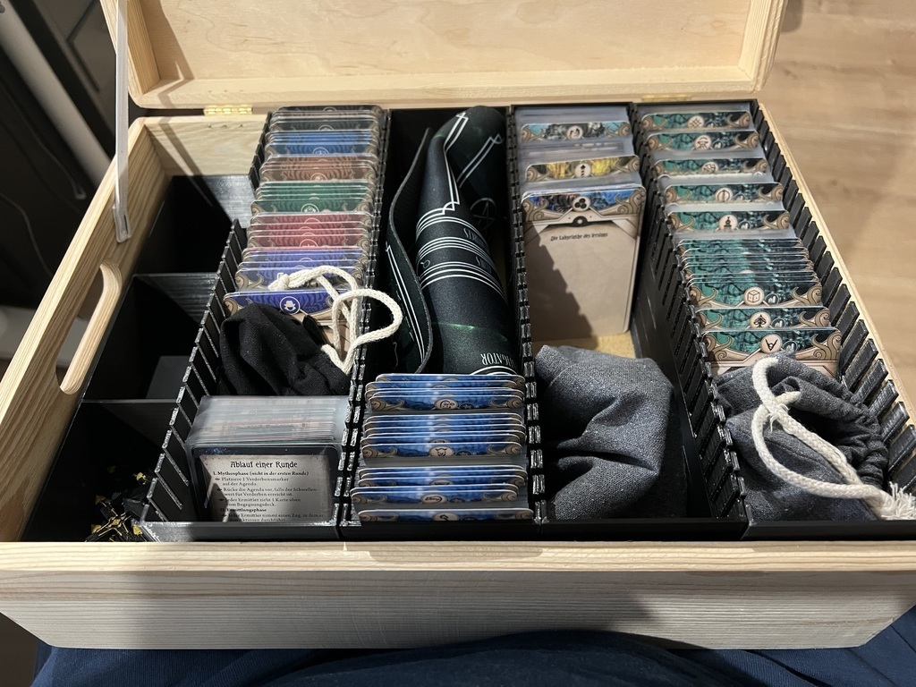 📦 Caja de almacenamiento Arkham Horror・Archivo 3D Gratis para ・Cults