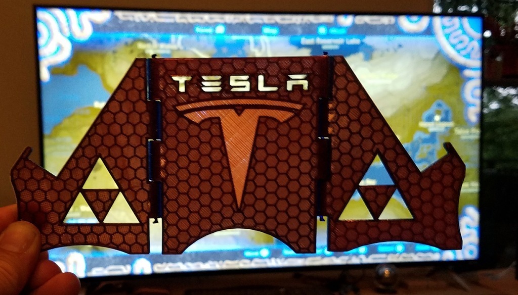 Tesla Switch 🔧 Nintendo Switch Stand - Tesla Version・Free 3D File for ・Cults