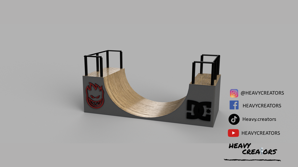Free 3D file Skate Ramp 1 🛹 ・3D printer design to download・Cults