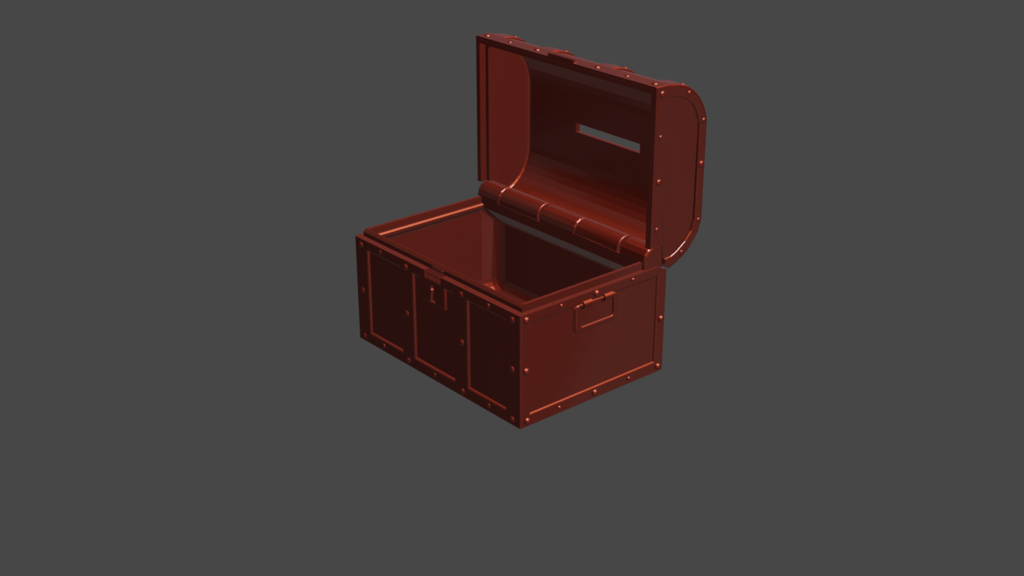 Free 3D file Hinged Chest 🪞 ・Template to download and 3D print・Cults