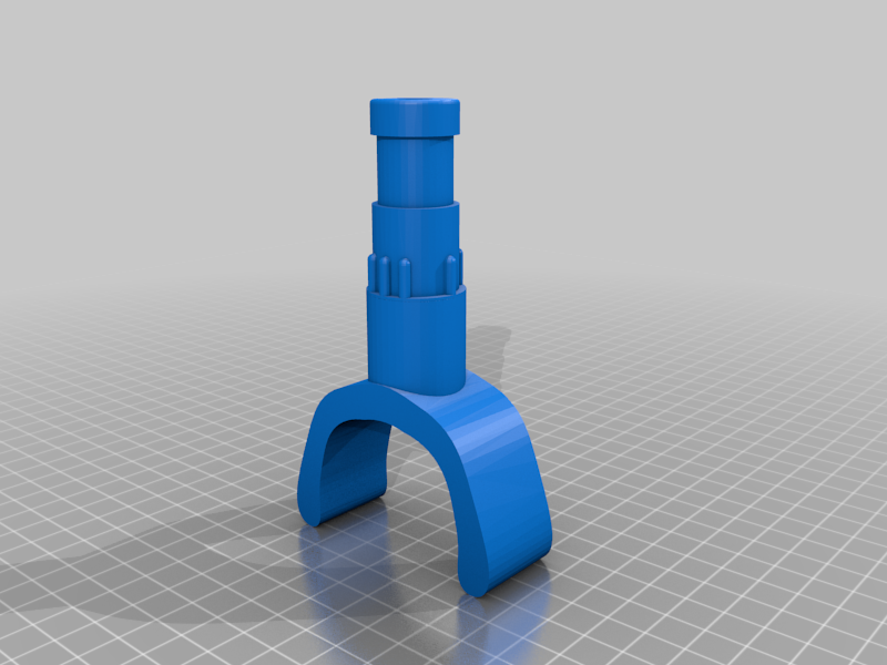Scotty Rutenhalter kurzKostenlos 3D Datei fr Cults