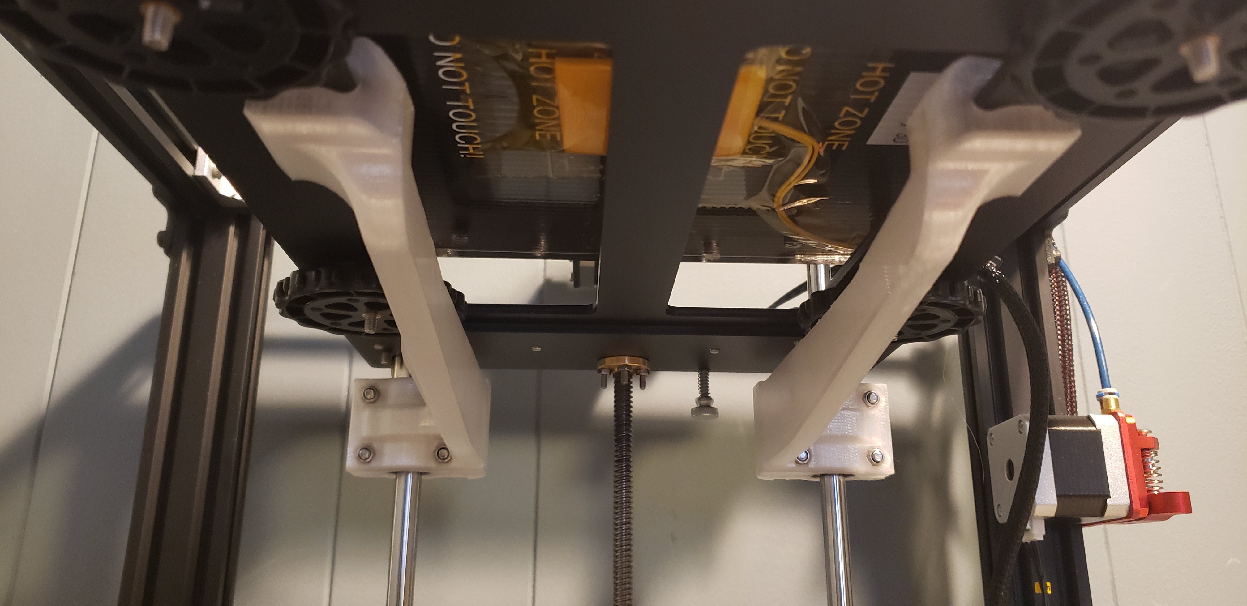 3D printing Ender 5 bed supports Super Struts Remix・Cults