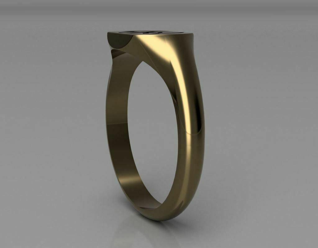 💍 White Power Ranger Signet Ring・Free 3D File for ・Cults