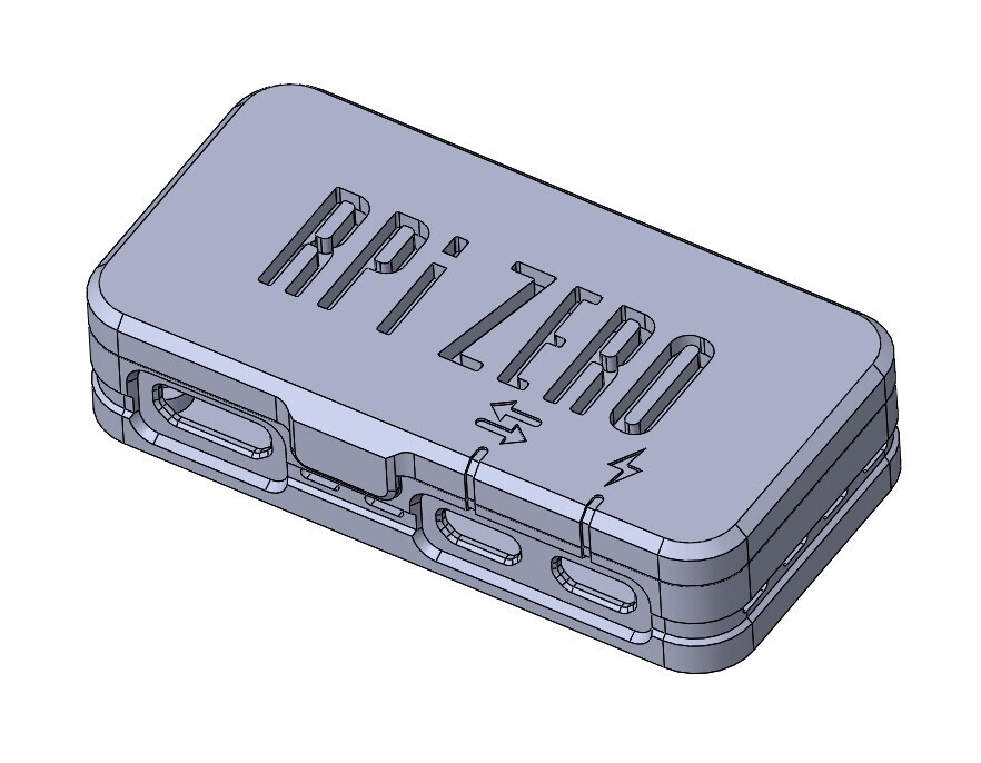 Free 3D file Raspberry Pi Zero/ Zero 2 W Snap-On Case Rugged Style 🔌 ...