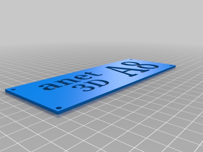 Free 3D file cover display anet a8 🧞‍♂️ ・3D printable model to download ...
