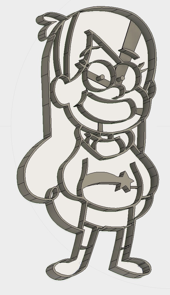 🍪 Mabel Cookie Cutter・Free 3D File for ・Cults