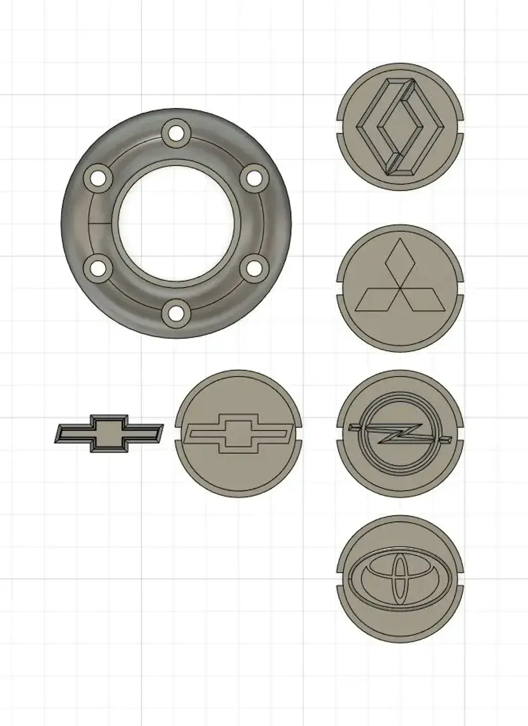 Free 3D file Logitech G29/G920 Faceplate Modular Set 🕹️ ・3D printable ...