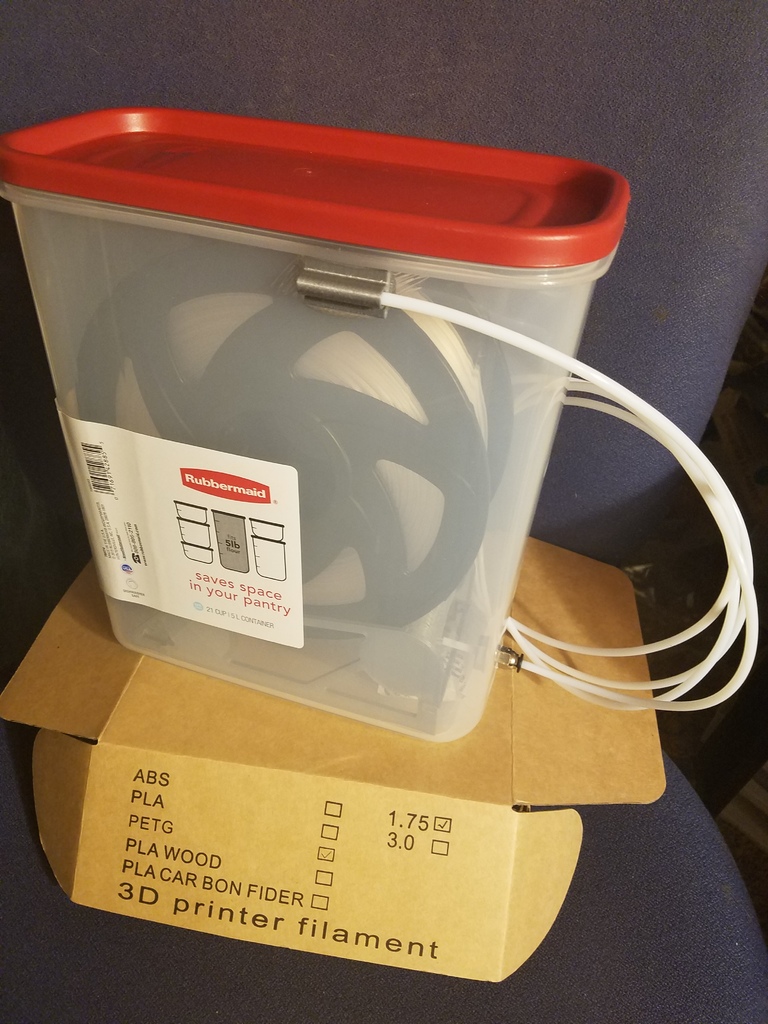 Fichier 3D Gratuit Stockage Hermétique Des Filaments 🔧 ·Design Pour