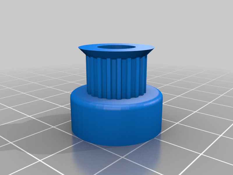 Fichier 3D Gratuit Poulie Gt2 20 Dents Al sage 8mm 2 crous Objet fichier-3d-gratuit-poulie-gt2-20-dents-al-sage-8mm-2-crous-objet