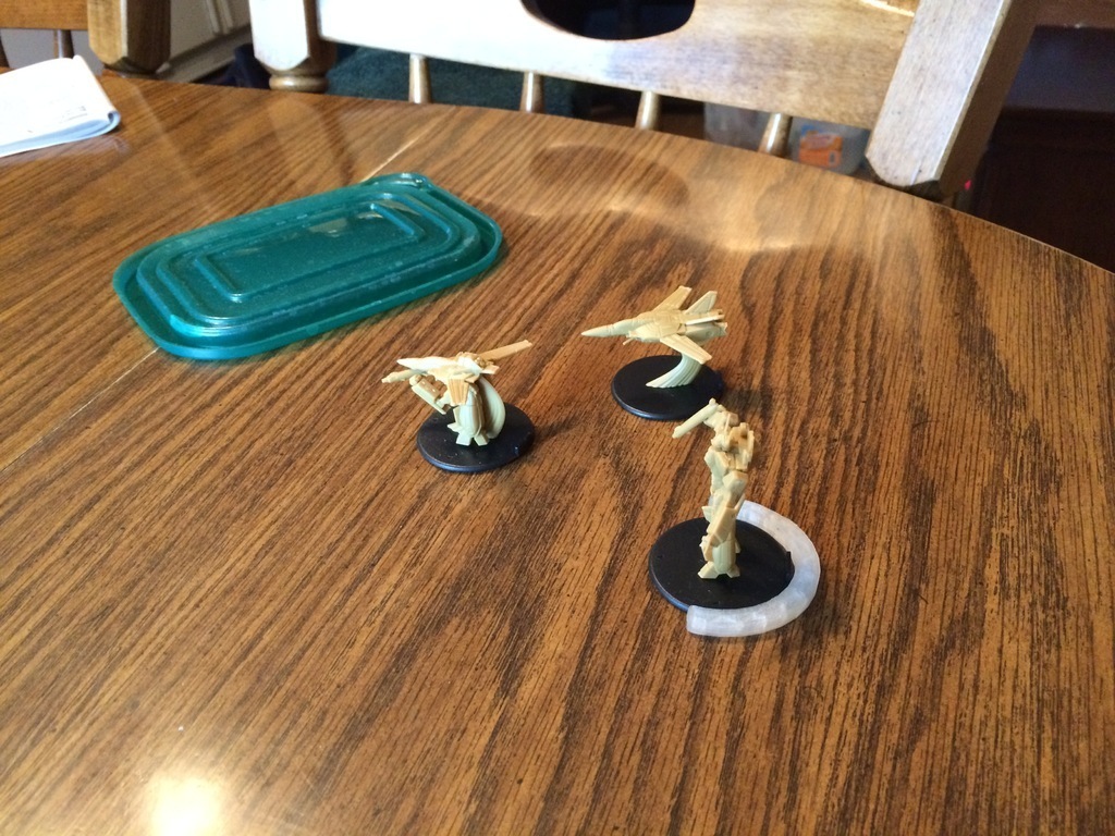 🎲 Robotech RPG Tactics base marker・Free 3D File for ・Cults