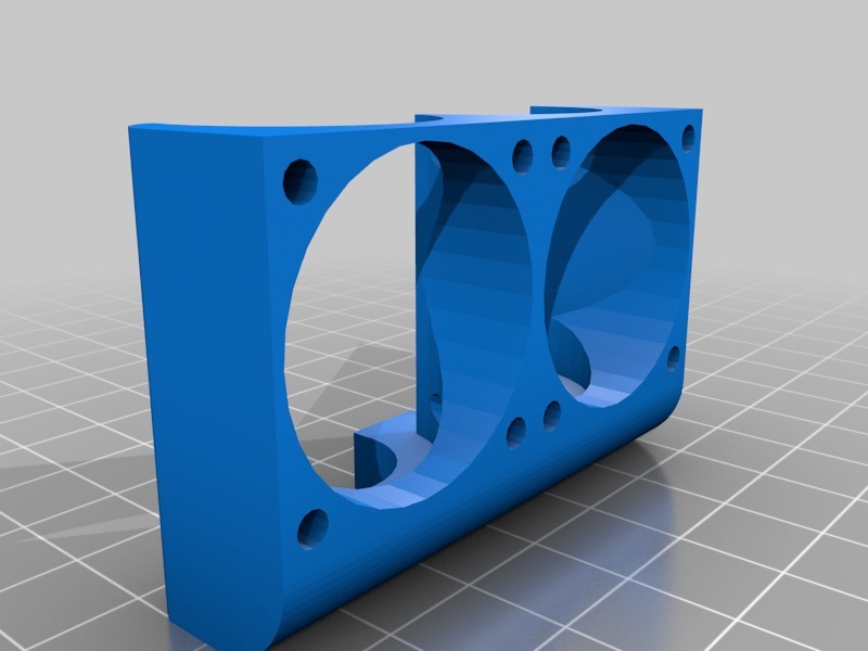 Free 3D file Dual E3D hot end upgrade for Mankati Fullscale XT 🥵・3D