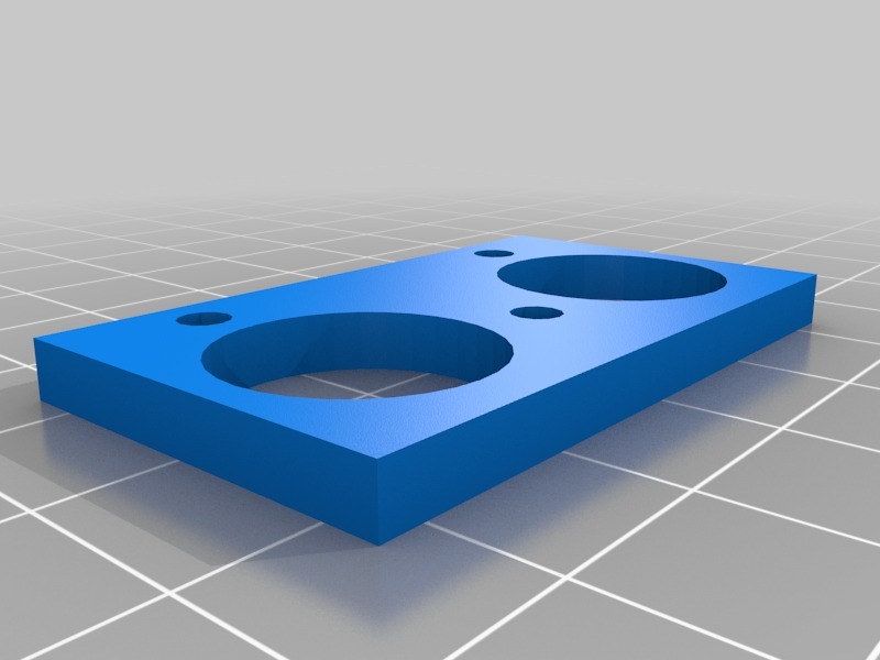 Free 3D file Dual E3D hot end upgrade for Mankati Fullscale XT 🥵・3D