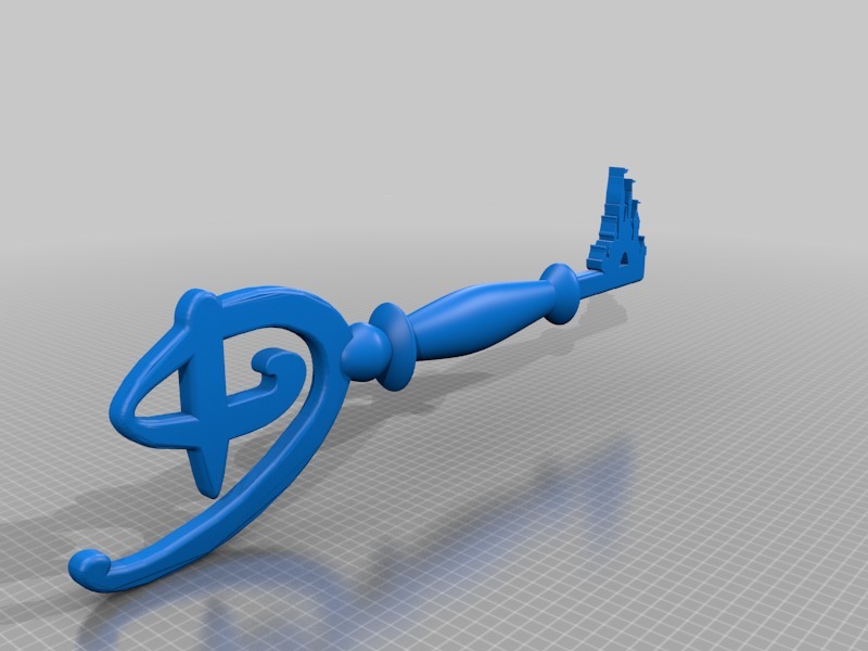 Disney Key Dxf 🔑 Disney Key・Free 3D File for ・Cults