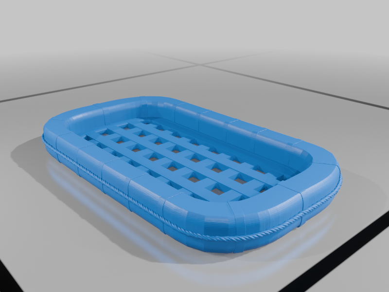 🎲 US Navy Life Raft - WWII (Late)・Free 3D File for ・Cults