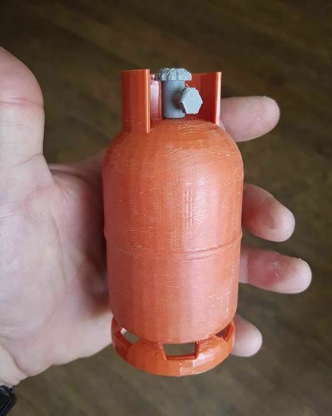Бесплатный 3D файл Клапан газового баллона 🖨️・Объект для скачивания и ...