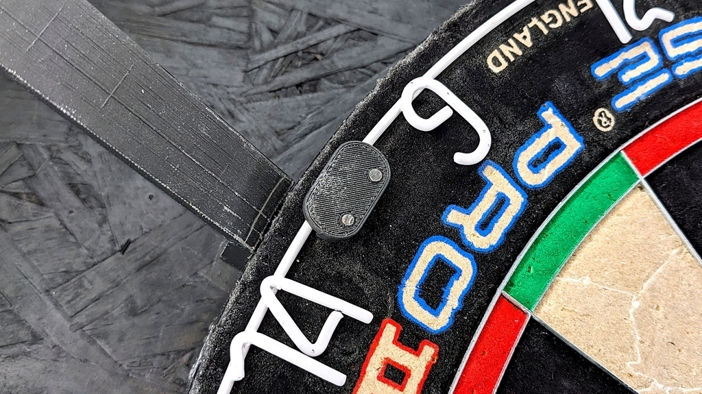 Free 3D file Dartboard number ring / number wire fastener / holder 💍