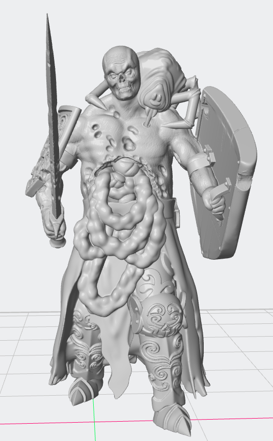 💂 Cult of the Black Grail Corpse Guard・ 3D File for ・Cults