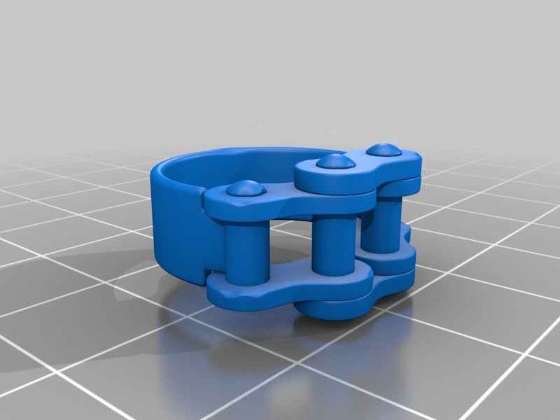 Chainring Dxf Free 3D file Chain Ring 💍 ・Model to download and 3D print・Cults