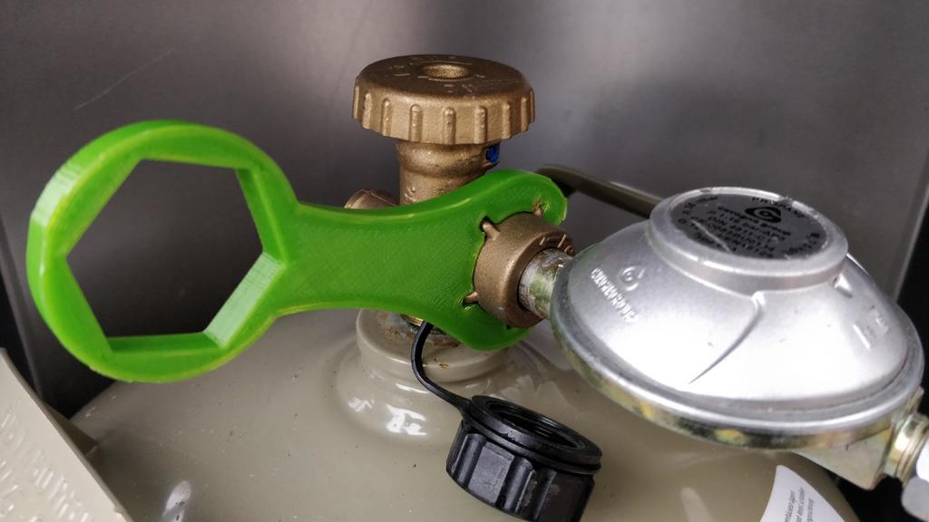 Free 3D file Propan regulator and tank wrench 🪖 ・3D printer design to