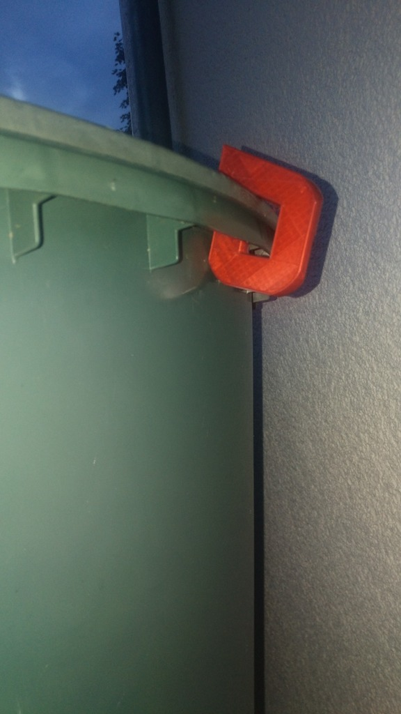 🗜️ Deckelklammer für Regenfass・Kostenlos 3D Datei für 3D-Druck・Cults