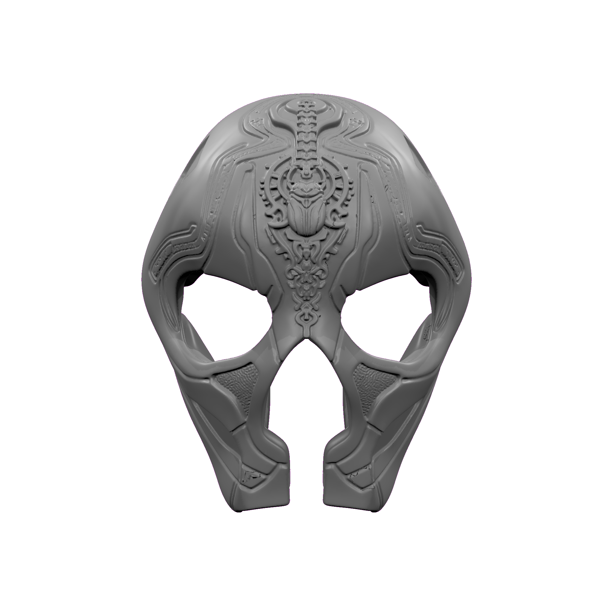 👽 Biomechanical Alien Eye Mask – Wearable Art Mask STL・ 3D File for 3D ...