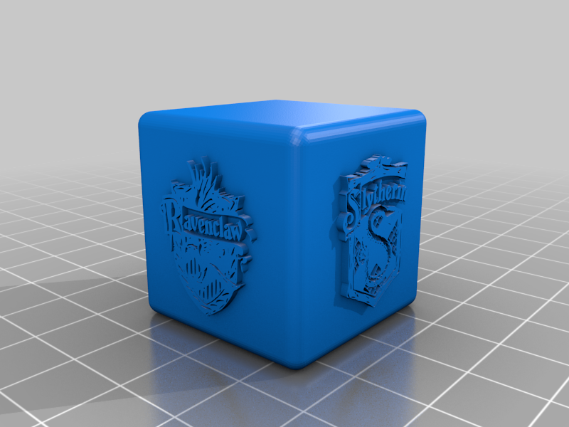 Free 3D file harry potter Dice Hogwarts house selection 🎲 ・3D printable ...