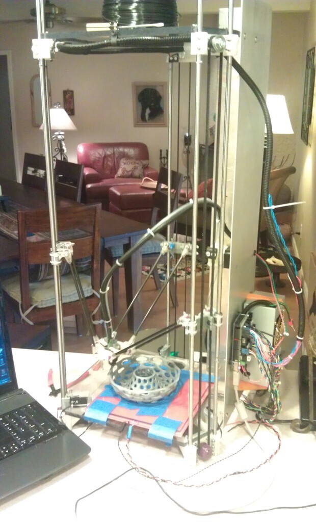 Rostock (delta robot 3D printer)