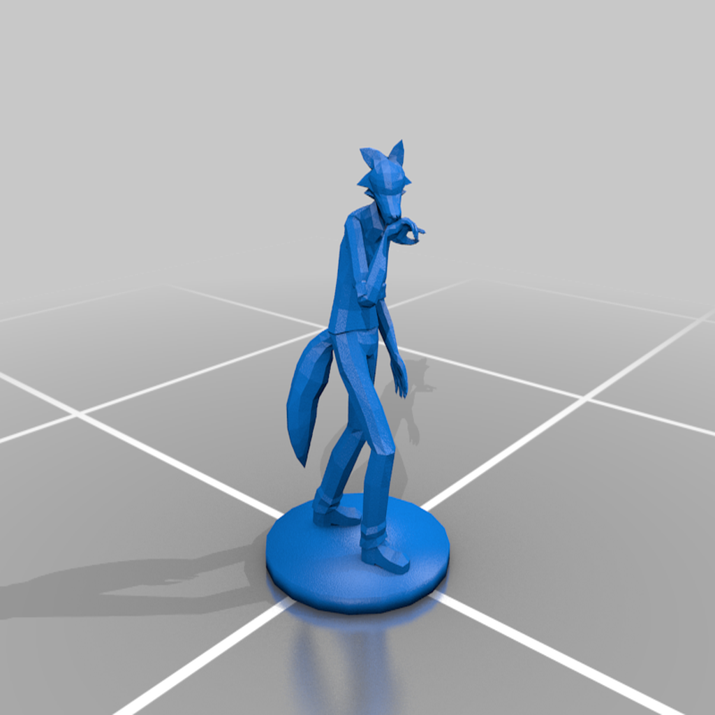 Бесплатный 3D файл Легоси из BEASTARS 👾 ・Модель 3D-принтера для ...