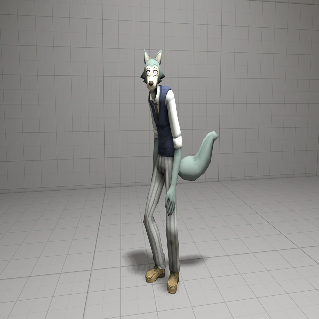 Бесплатный 3D файл Легоси из BEASTARS 👾 ・Модель 3D-принтера для ...