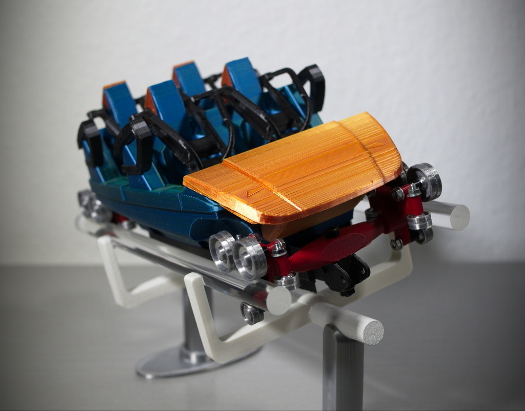 🚗 Vekoma Classic Roller Coaster Car・ 3D File for ・Cults