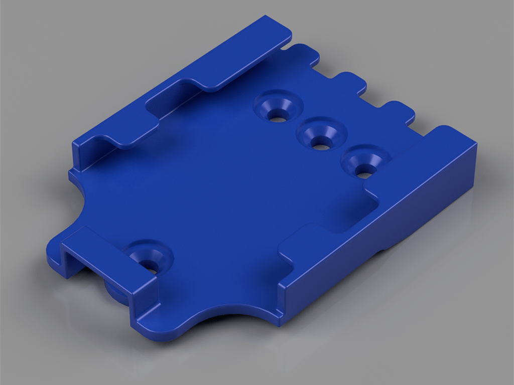 🪵 Safariland QLS Plate (For Normal Wood Screws)・Free 3D File for ・Cults