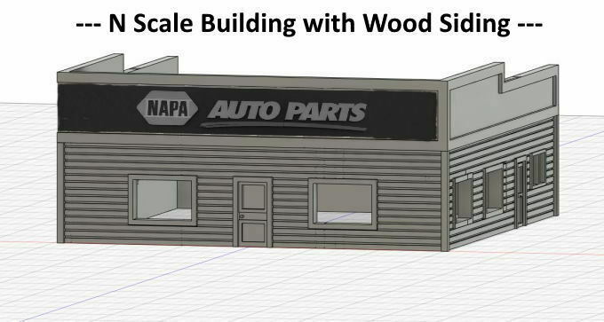 🏗️ N Scale Commercial Building ( Store, Restaurant, Other)・Free 3D File ...