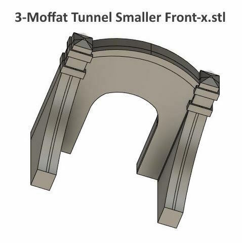 Free 3D file N Scale Moffat Tunnel Portal... 👽 ・3D printing model to ...