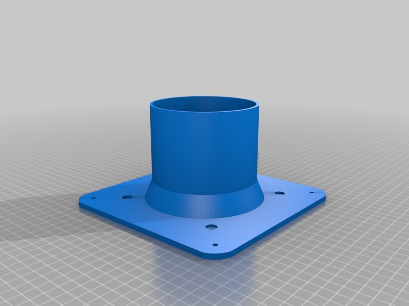 Free 3D file 4 Inch Duct Adapter 🔧 ・3D printable design to download・Cults