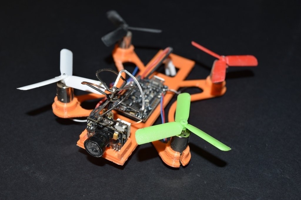 Fichier 3D gratuit Micro FPV Racer 8520 moteurs brossés 🚁 ・Design ...