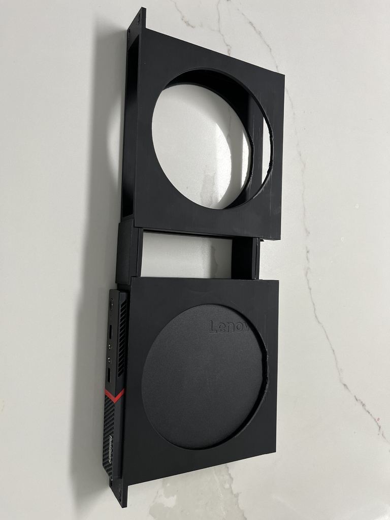 Thinkcenter Mini Rack 🖥️ Thinkcentre Tiny 1U Rack・Free 3D File for ・Cults