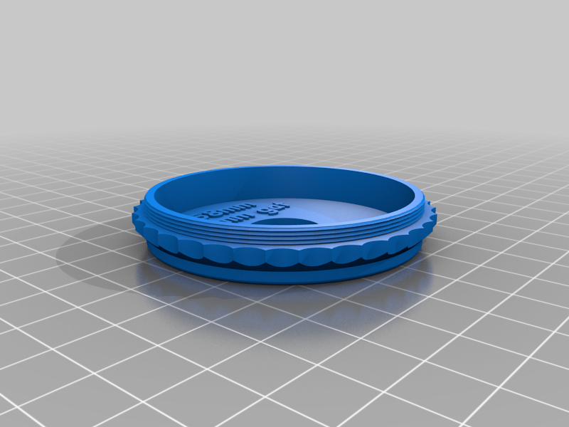 📷 SCAD camera lens cap with hole・Free 3D File for ・Cults